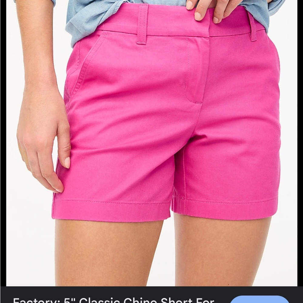 J Crew Pink shorts